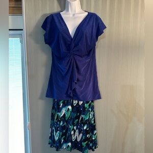 Passports skirt and top